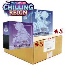 Load image into Gallery viewer, Sword & Shield—Chilling Reign Elite Trainer Case(5x Ice Rider +5x Shadow Rider)