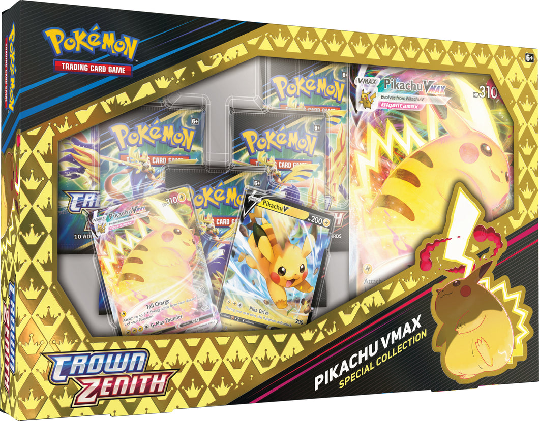 In Hand! Pikachu VMAX Special Collection - Crown Zenith