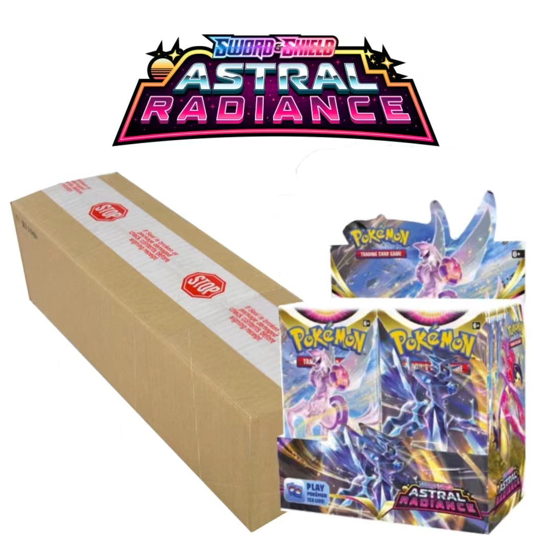 astral radience booster box Pokemon Sword & Shield Radiance 6-Booster Case Options:Turqoise 66x91 (100pcs) Magnemite - 63/97 — Shield—Astral Radiance expansion digital template