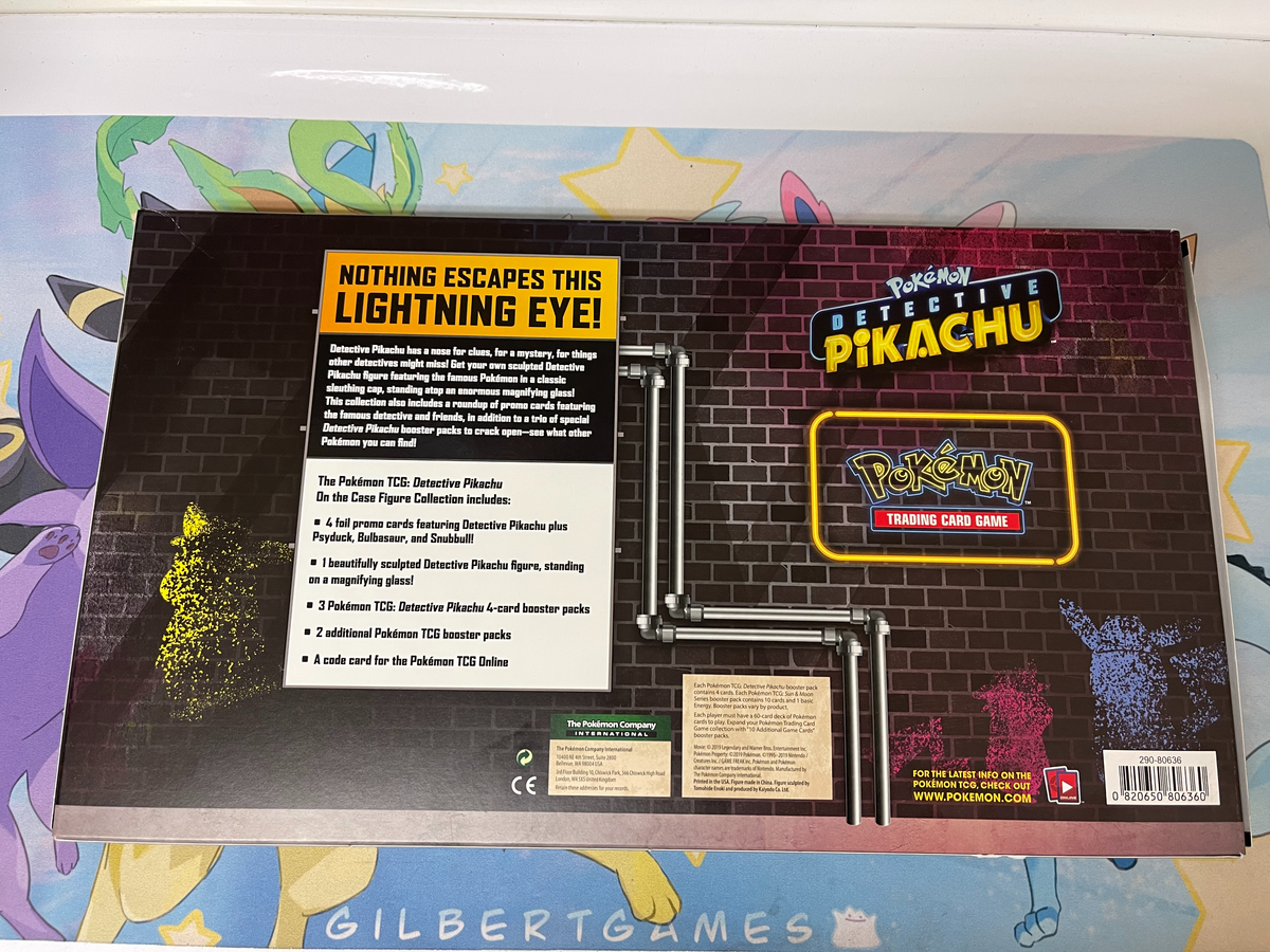 pokemon go cards most valuable Detective Pikachu On the Case Figure Collection – GilbertGames