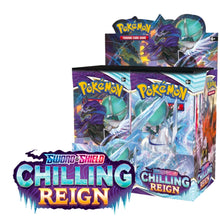 Load image into Gallery viewer, Sword &amp; Shield—Chilling Reign Booster Box (36 Packs)
