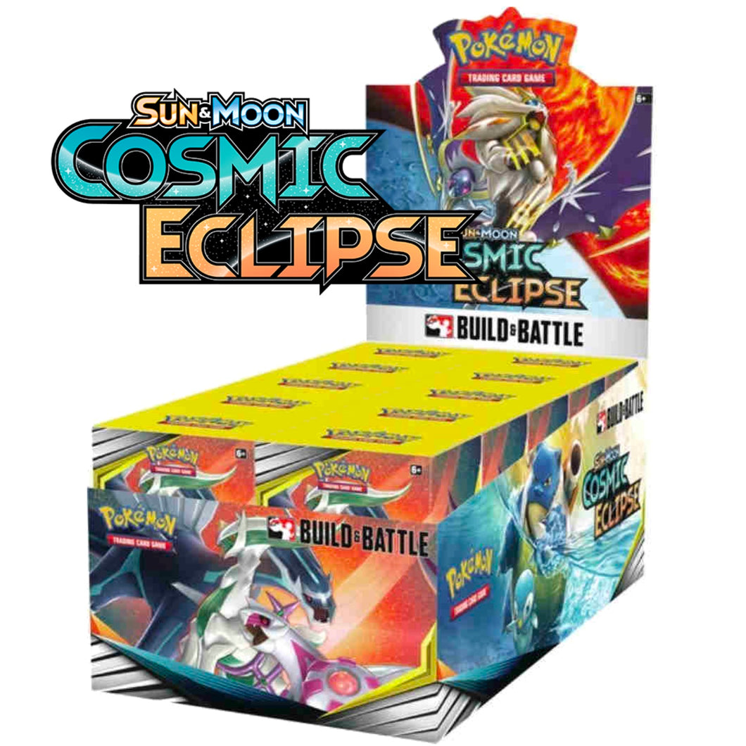 Sun & Moon—Cosmic Eclipse Build & Battle Box Display(10 Boxes)