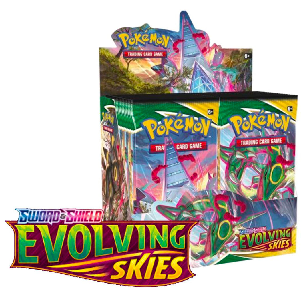 Sword & Shield— Evolving Skies Booster Box(36 Packs)