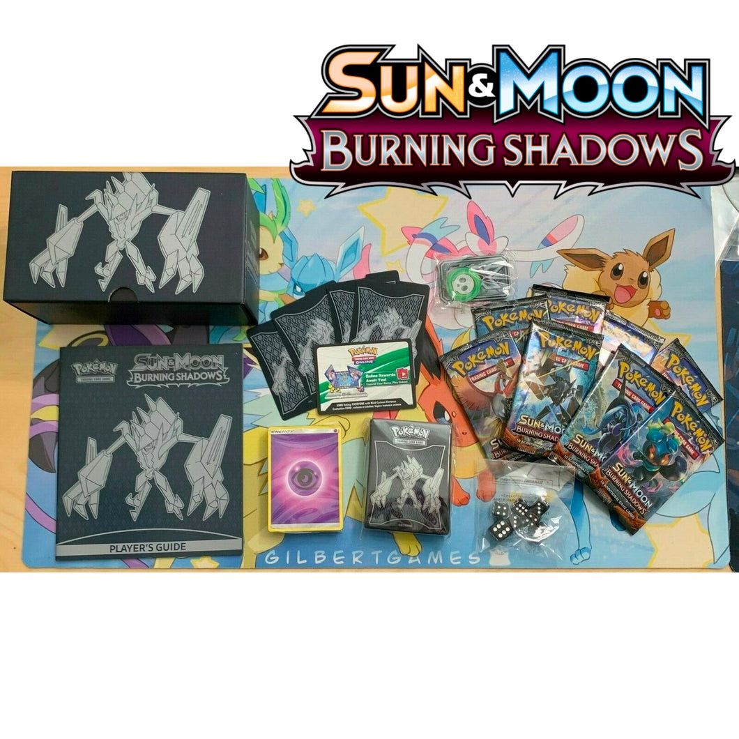 Sun & Moon Burning Shadows Elite Trainer Box*Opened