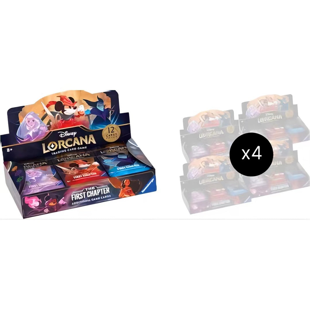 Disney Lorcana: The First Chapter Booster Box Case - The First Chapter