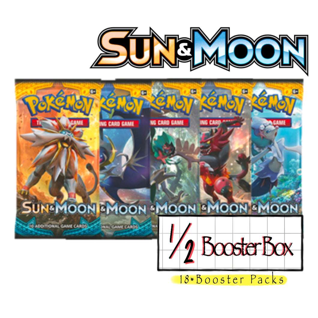 1/2*Sun & Moon Base Set Booster Box (18 Packs)