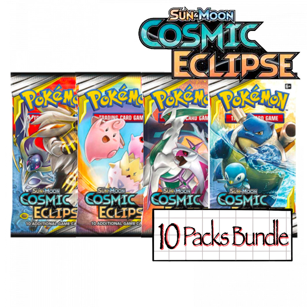 10* Sun & Moon—Cosmic Eclipse Booster Packs Bundle