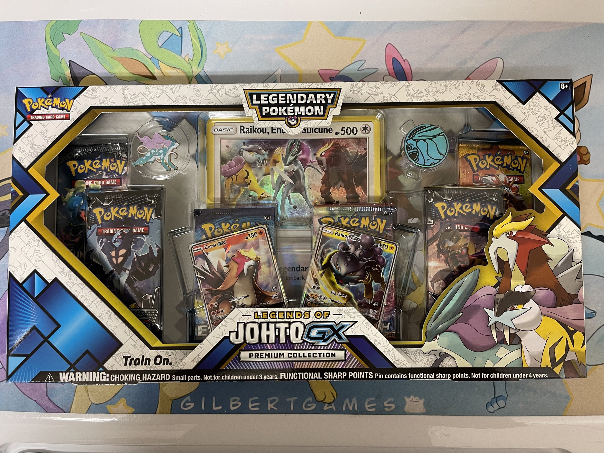 Pokemon Legends of Johto GX Premium Collection Trading Card Box