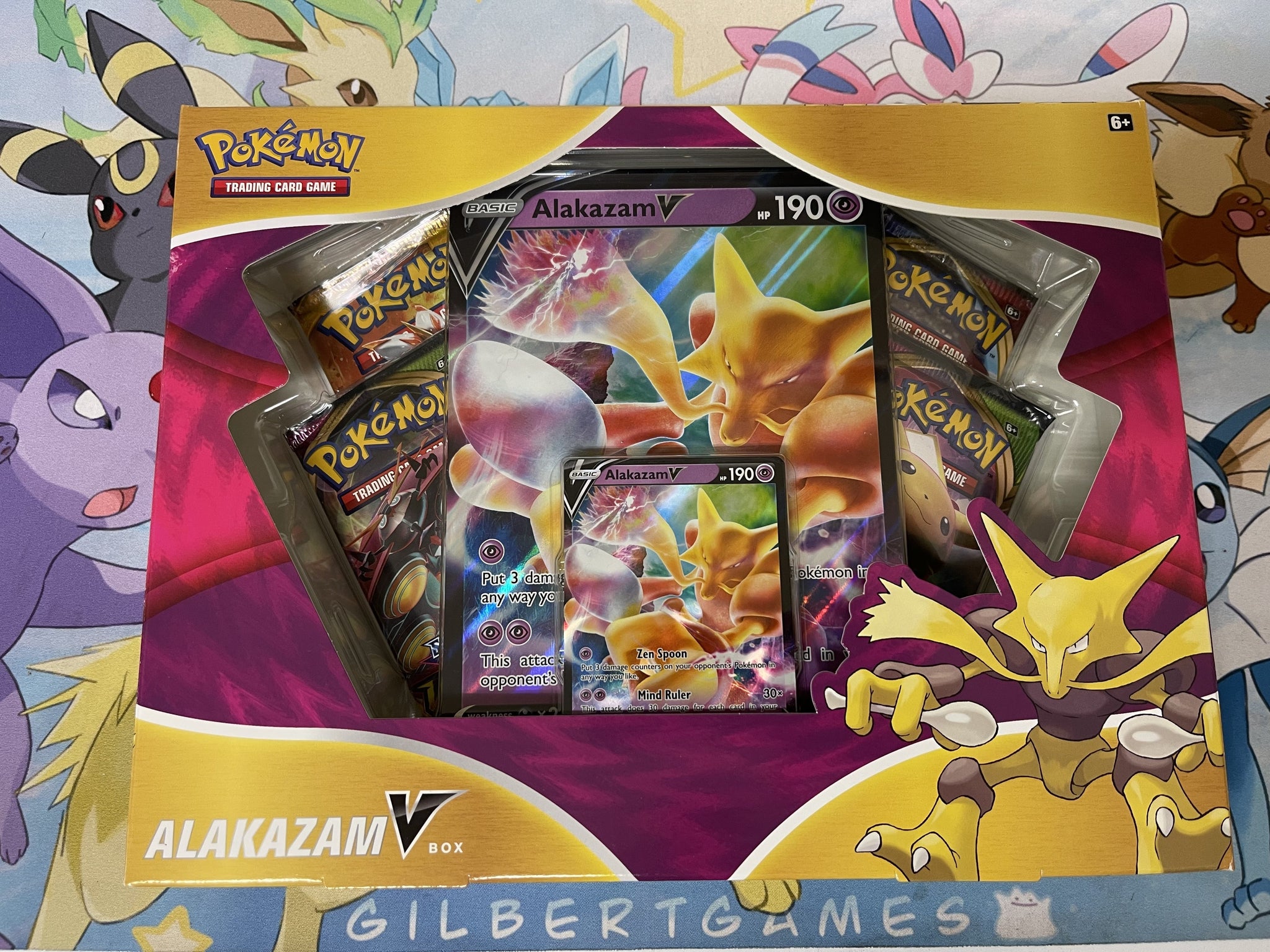 Alakazam V Box Case(6 Boxes) – GilbertGames