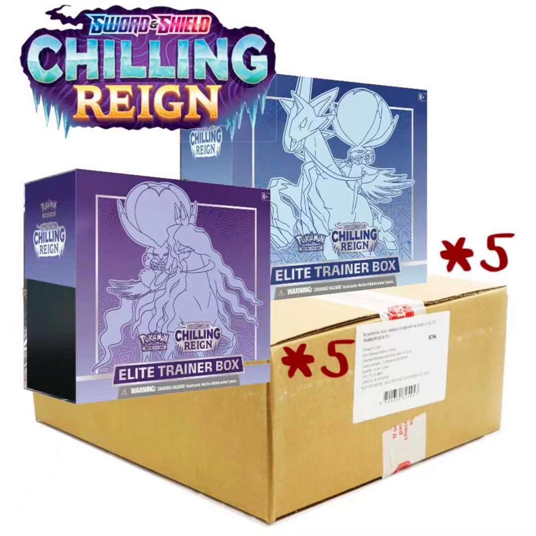 Sword & Shield—Chilling Reign Elite Trainer Case(5x Ice