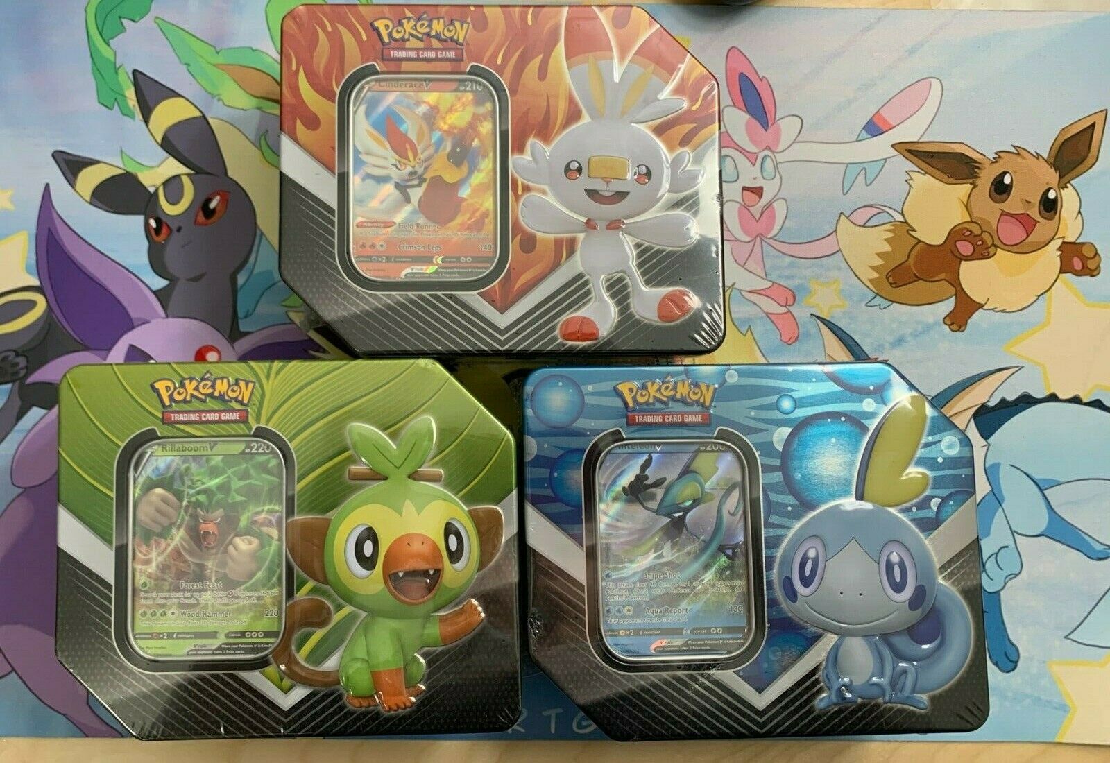 Pokemon Eevee Evolution VMAX Premium Collection 6 Box Case