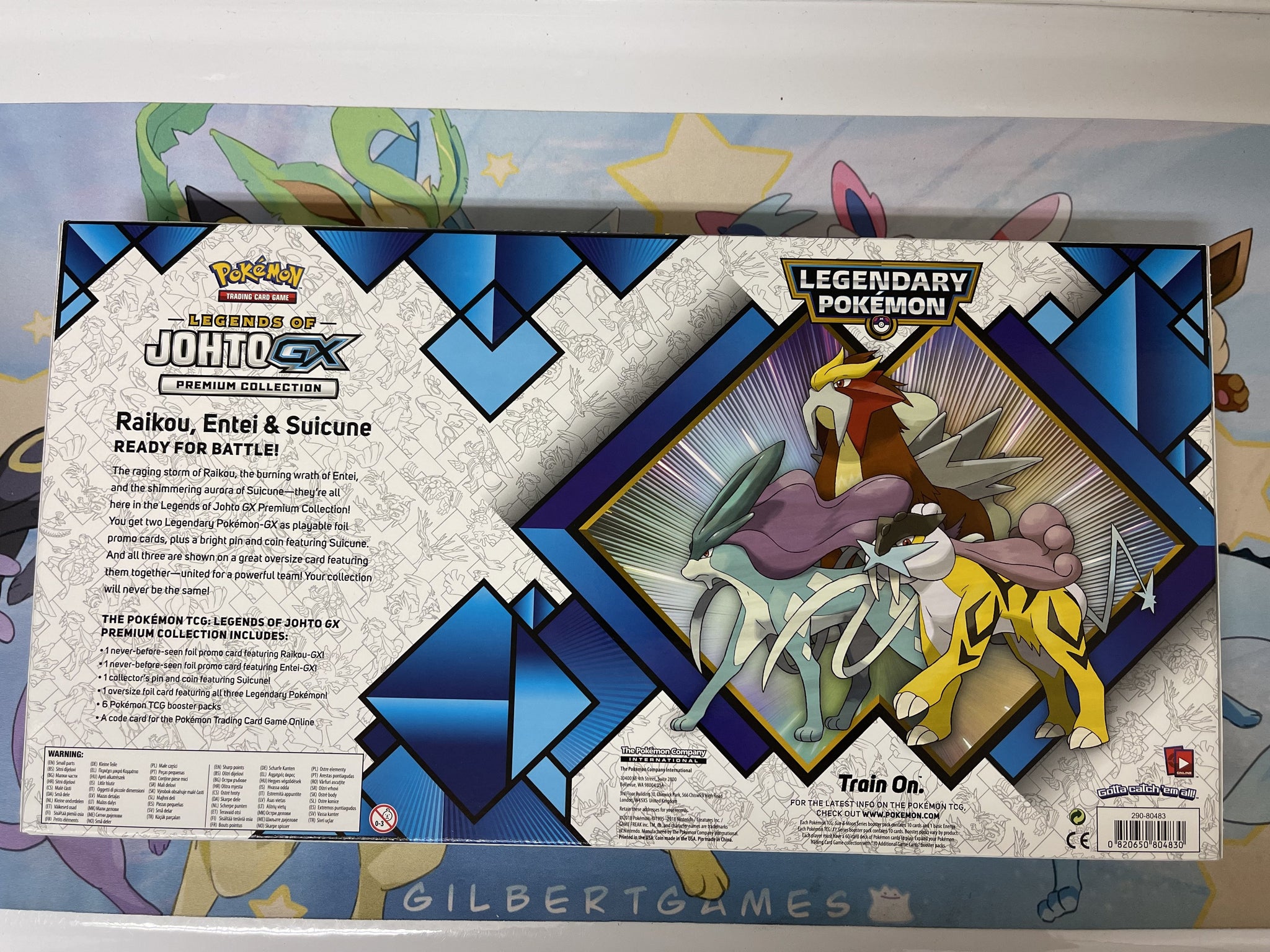 Pokémon TCG: Legends of Johto GX Premium Collection