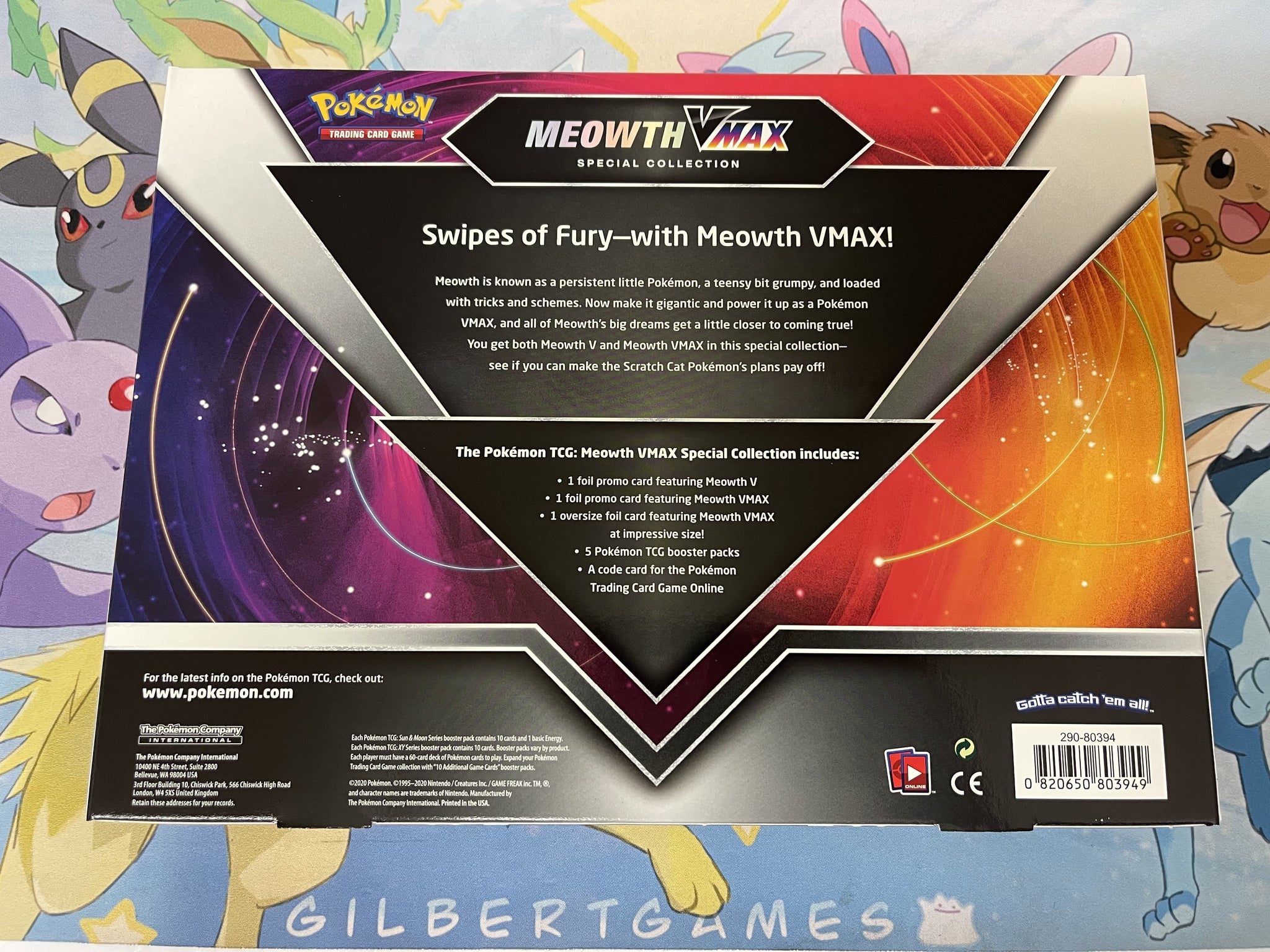 Pokmon TCG: Meowth VMAX Special Collection | GilbertGames Pokmon TCG: Meowth VMAX Special Collection | GilbertGames