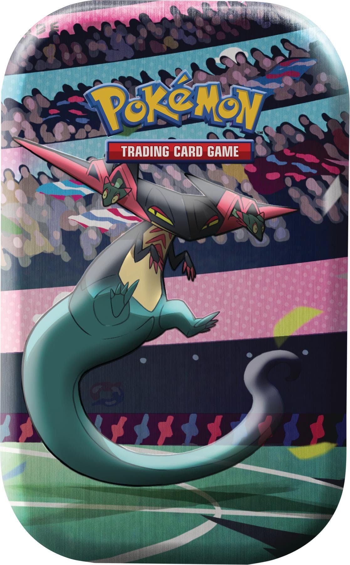Pokemon: Galar Power Mini Tin Set of 5 - Rapidash & Galarian Obstagoon & Toxtricity & Galarian Sirfetch'd & Dragapult