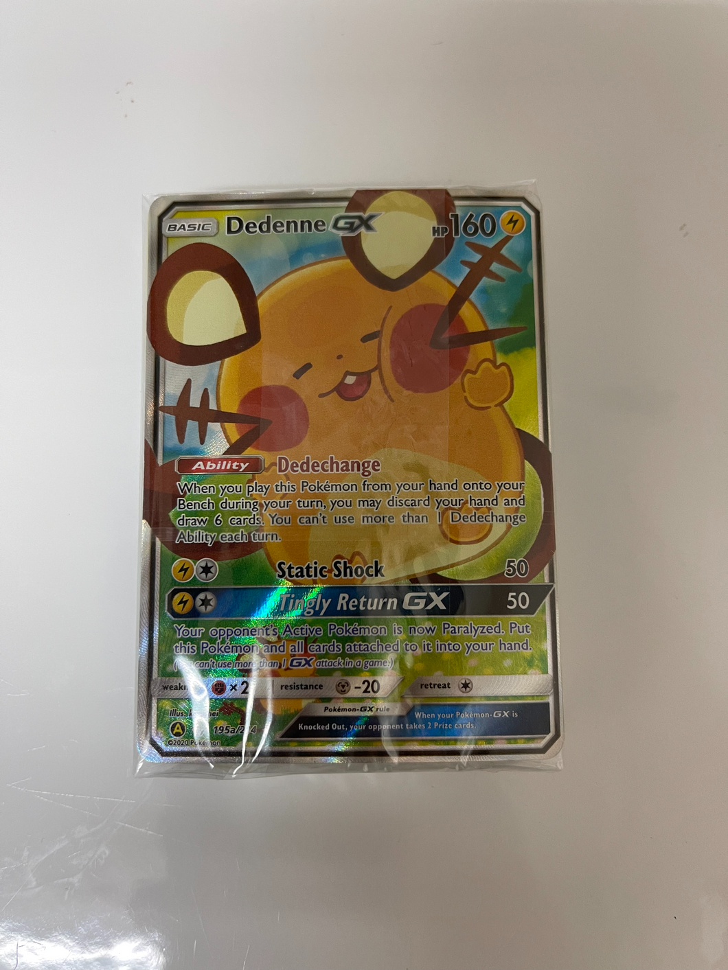 Dedenne GX - 195a/214 - Alternate Art Promos (PR) GilbertGames Dedenne GX - 195a/214 - Alternate Art Promos (PR) GilbertGames