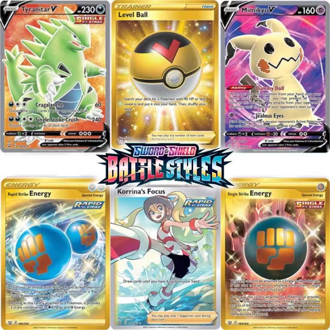 pokemon battle styles booster box retail price Sword & Shield—Battle Styles Booster Case(6 Boxes) – GilbertGames