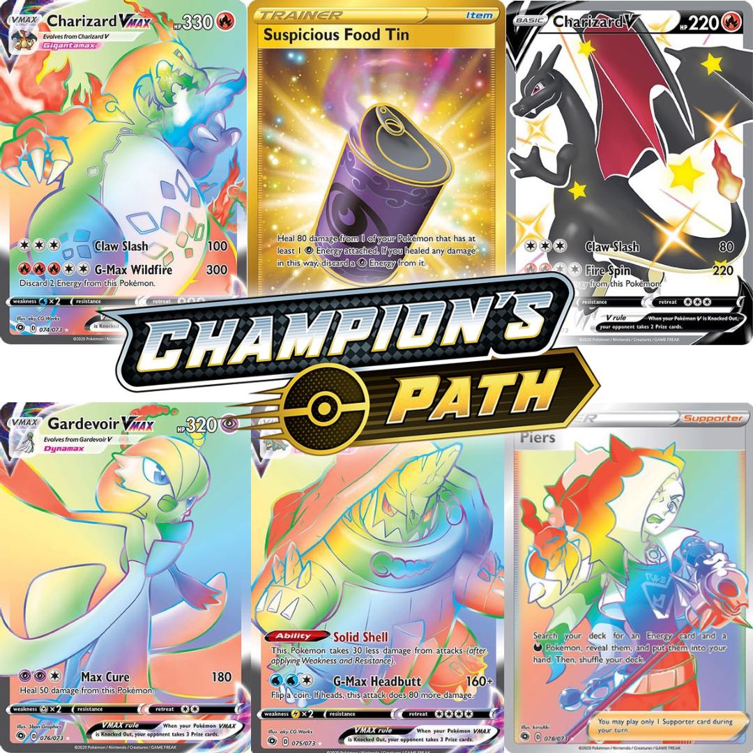 Pokemon Tcg: Champion's Path Elite Trainer Box Pokemon Tcg: Champion's Path Elite Trainer Box