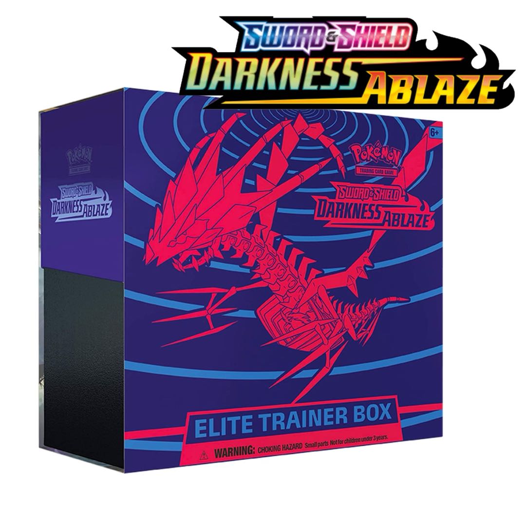 Pokemon TCG: Sword and Shield Elite Trainer Box- Zacian - 8 Boosters