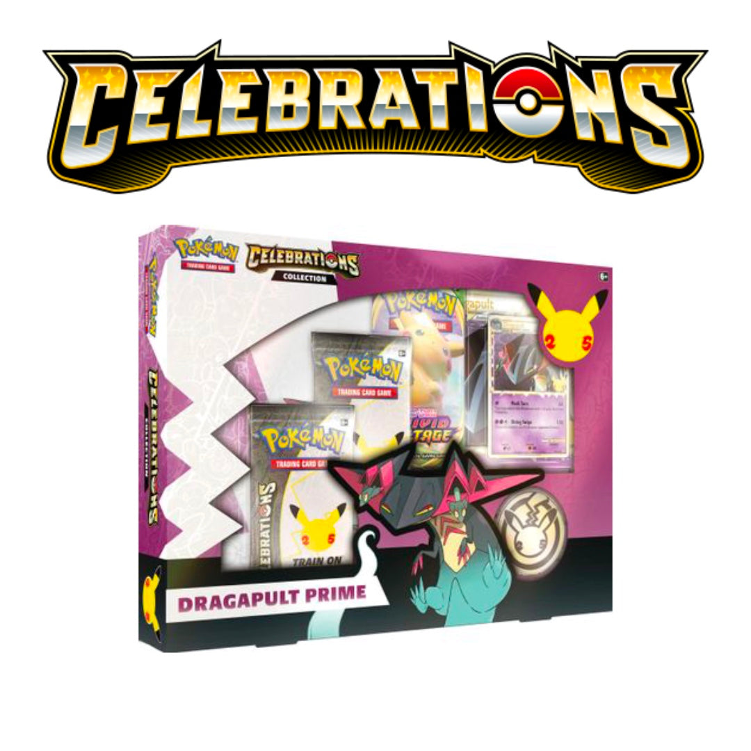 dragapult card sleeves Celebrations Collection [Dragapult Prime] – GilbertGames
