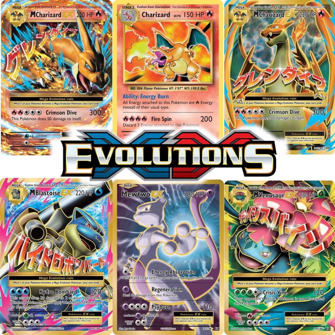 Pokemon Evolutions Booster Pack Set of on sale 2