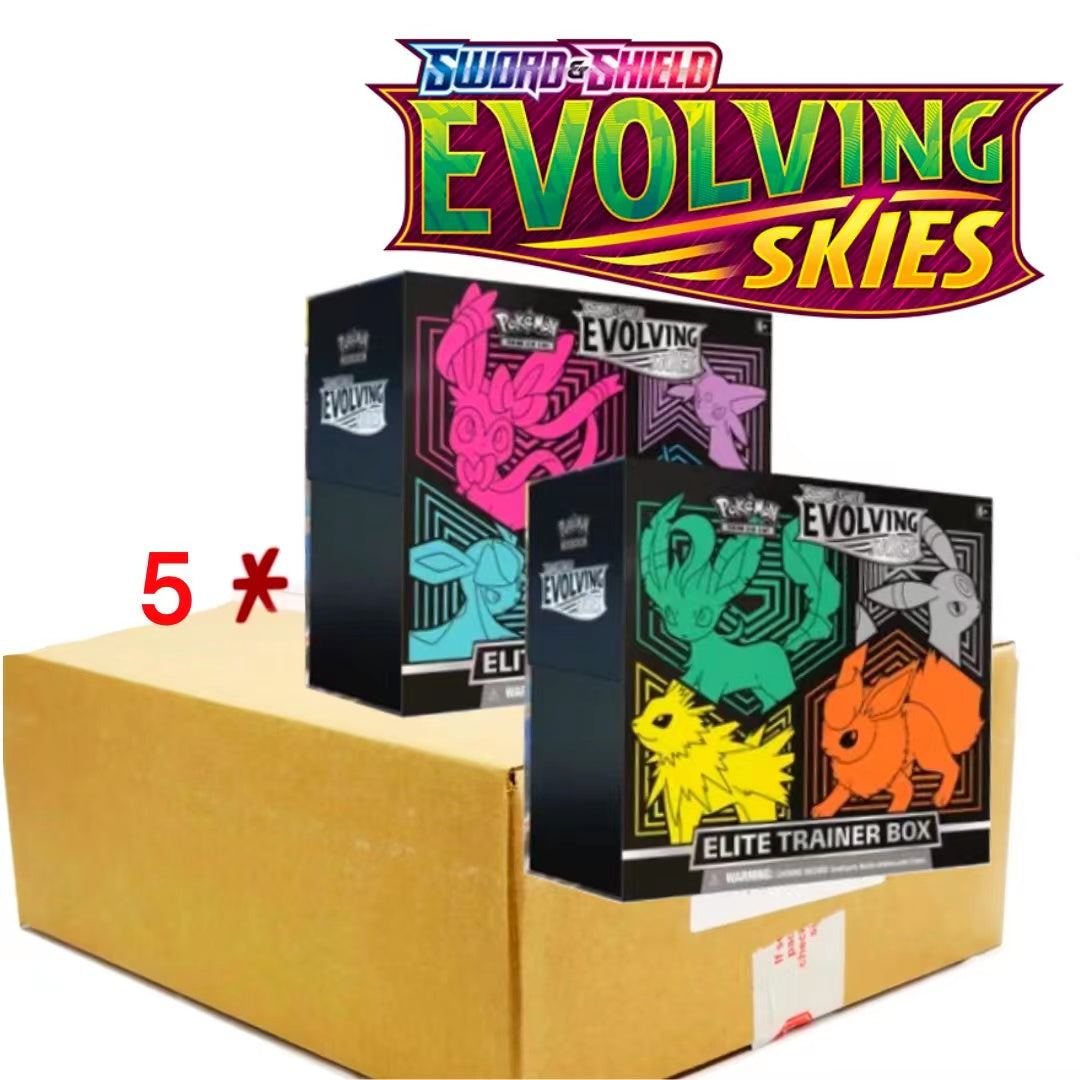 Sword & Shield— Evolving Skies Elite Trainer Case(10 Boxes) – GilbertGames