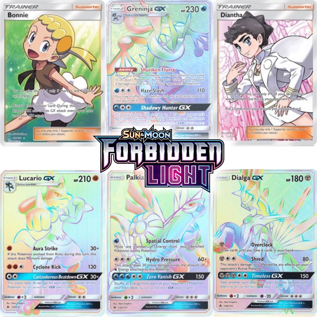 Sun & MoonForbidden Light Booster Box | Factory Sealed | GilbertGames Sun & MoonForbidden Light Booster Box | Factory Sealed | GilbertGames