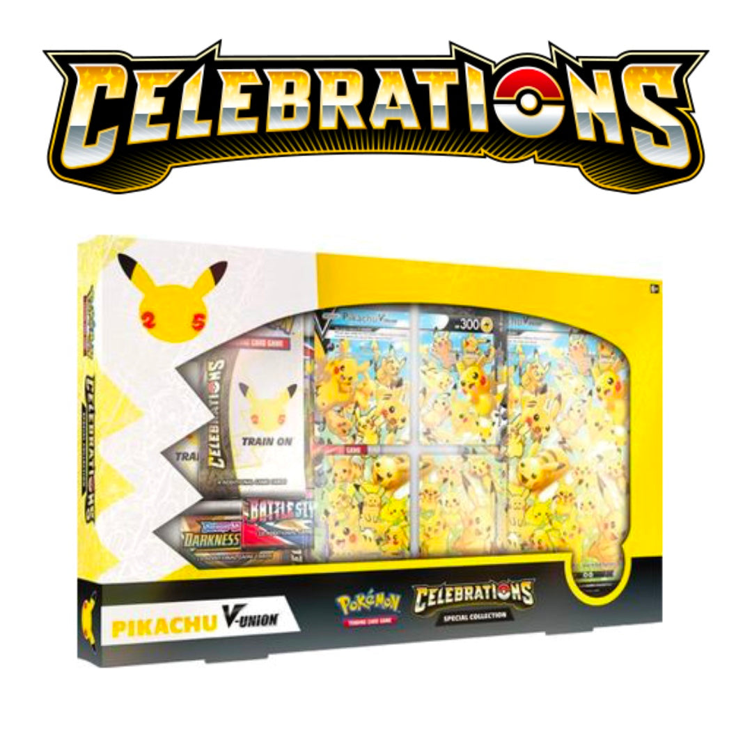 Pokemon Celebrations Special Pikachu Collection V Union