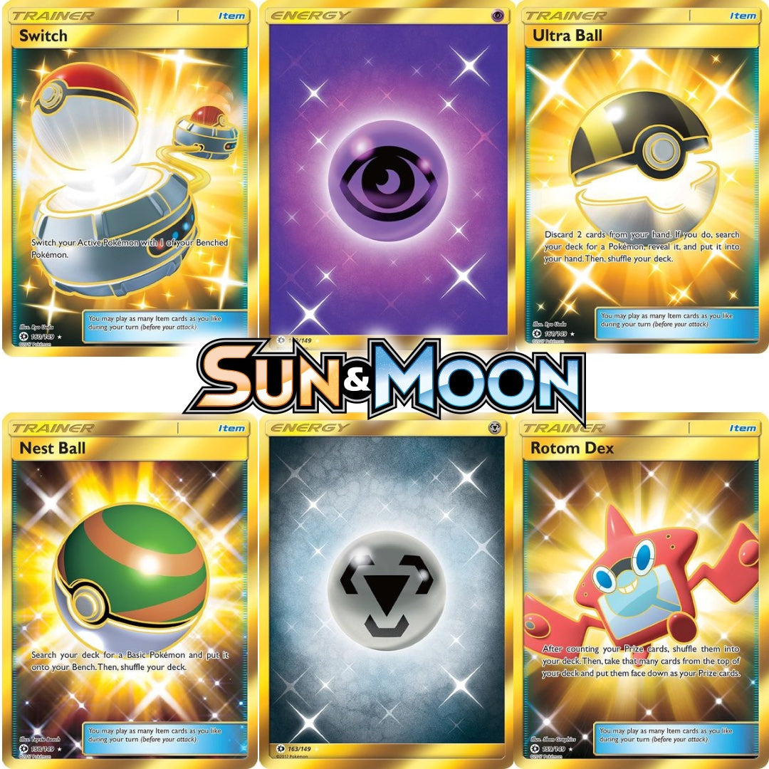 Sun & Moon Base Set Booster Case | 6x Sun & Moon Base Set Booster Boxes | Factory Sealed