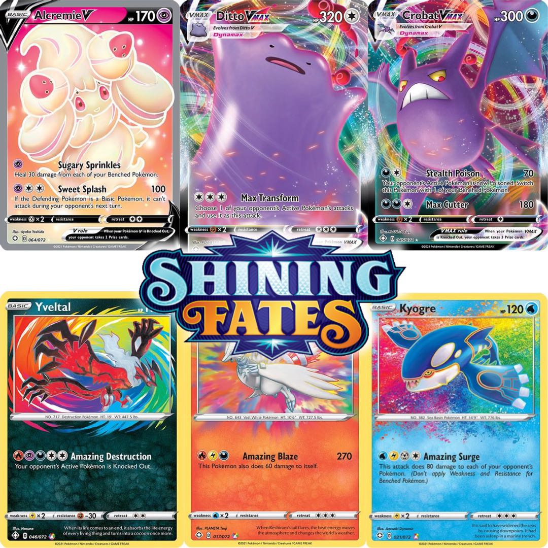 36x Shining Fates Booster Pack Lot GilbertGames 36x Shining Fates Booster Pack Lot GilbertGames