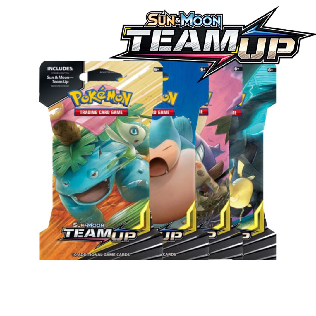 Sun & Moon Team Up 144ct Sleeved Booster Case GilbertGames Sun & Moon Team Up 144ct Sleeved Booster Case GilbertGames