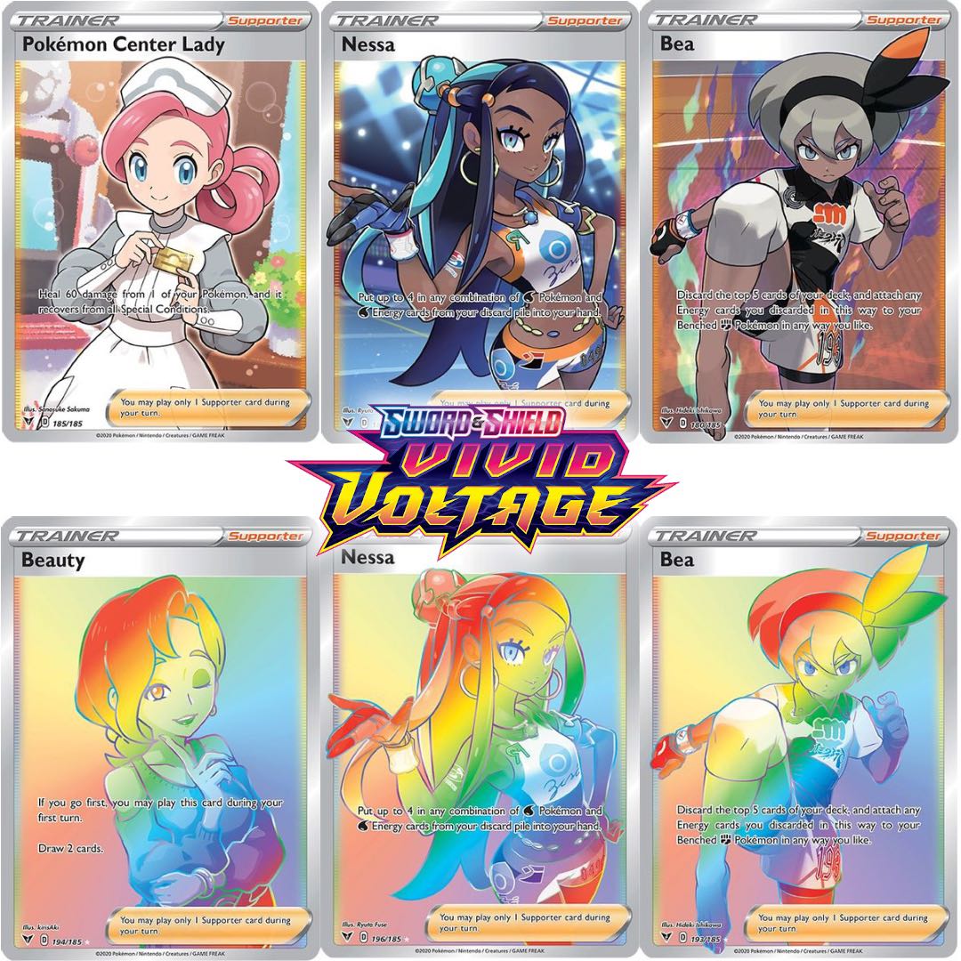 Pokémon TCG: Sword & Shield-Vivid Voltage Sleeved Booster Pack (10 Cards)