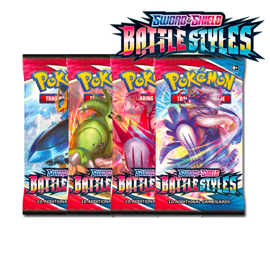 Pokemon Sword & Shield Battle Styles Booster Pack (10 Cards) – Lefty's  Sports