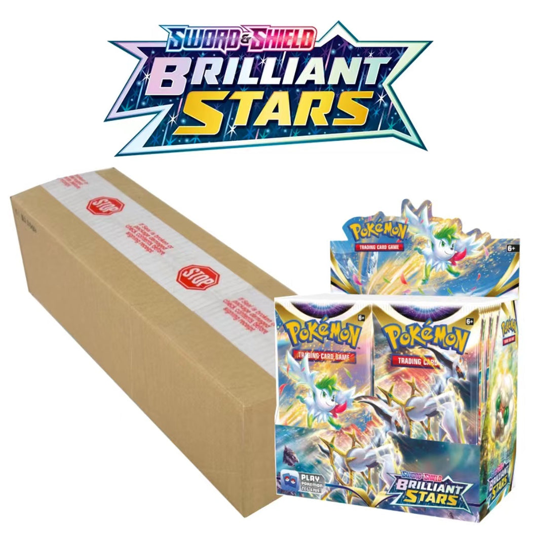 Sword & Shield—Brilliant Stars Booster Case (6 boxes)