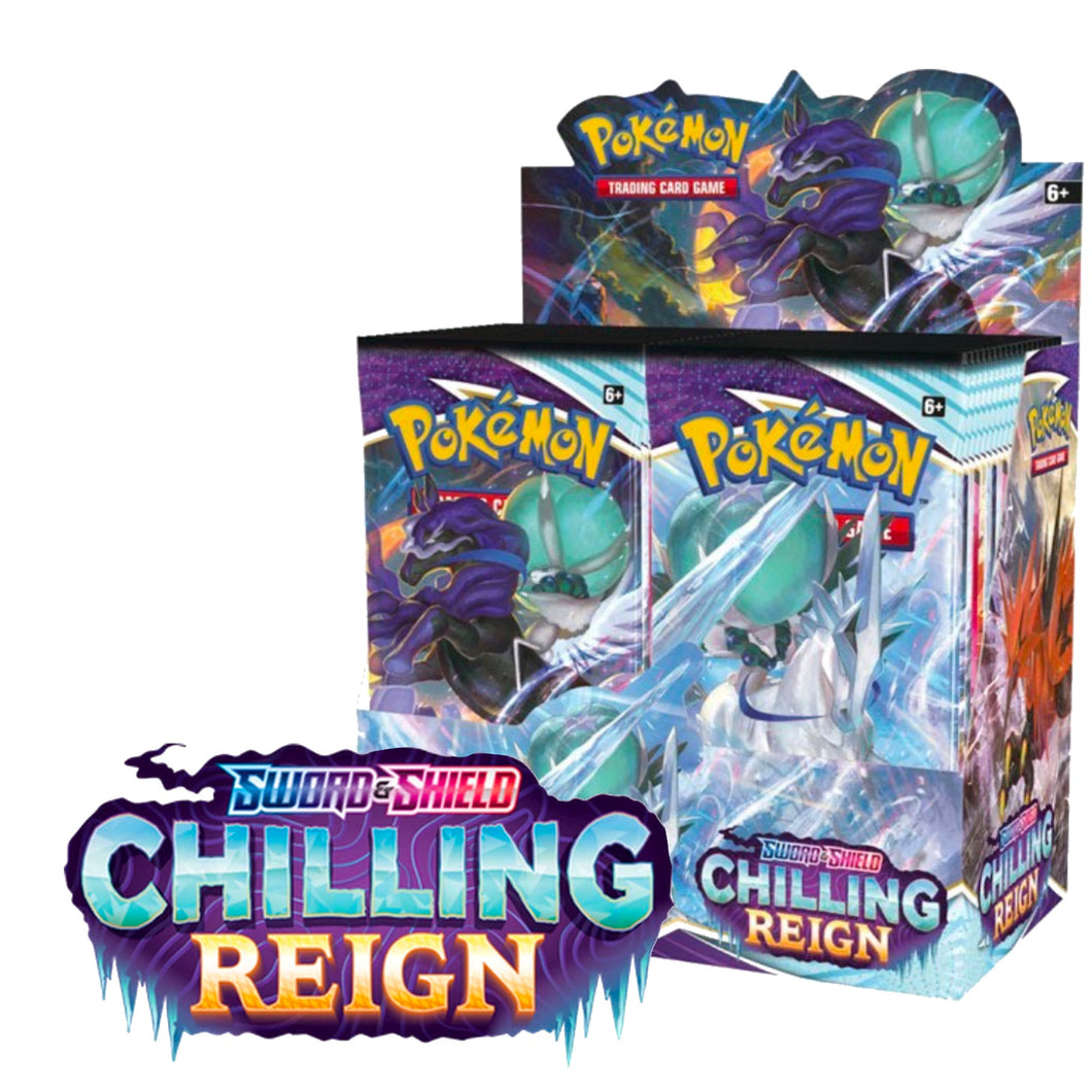 Sword & Shield—Chilling Reign Booster Box (36 Packs)