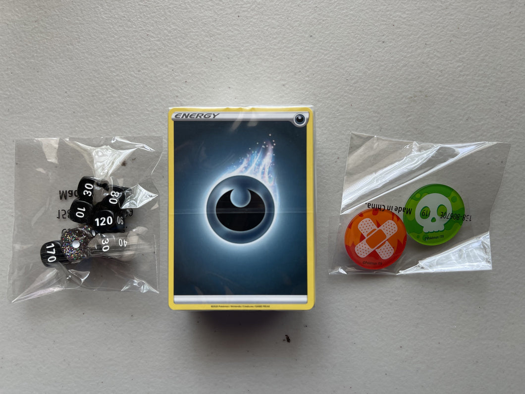 Player Bundle:Energy Card Pack+ Dices + Damage Counter