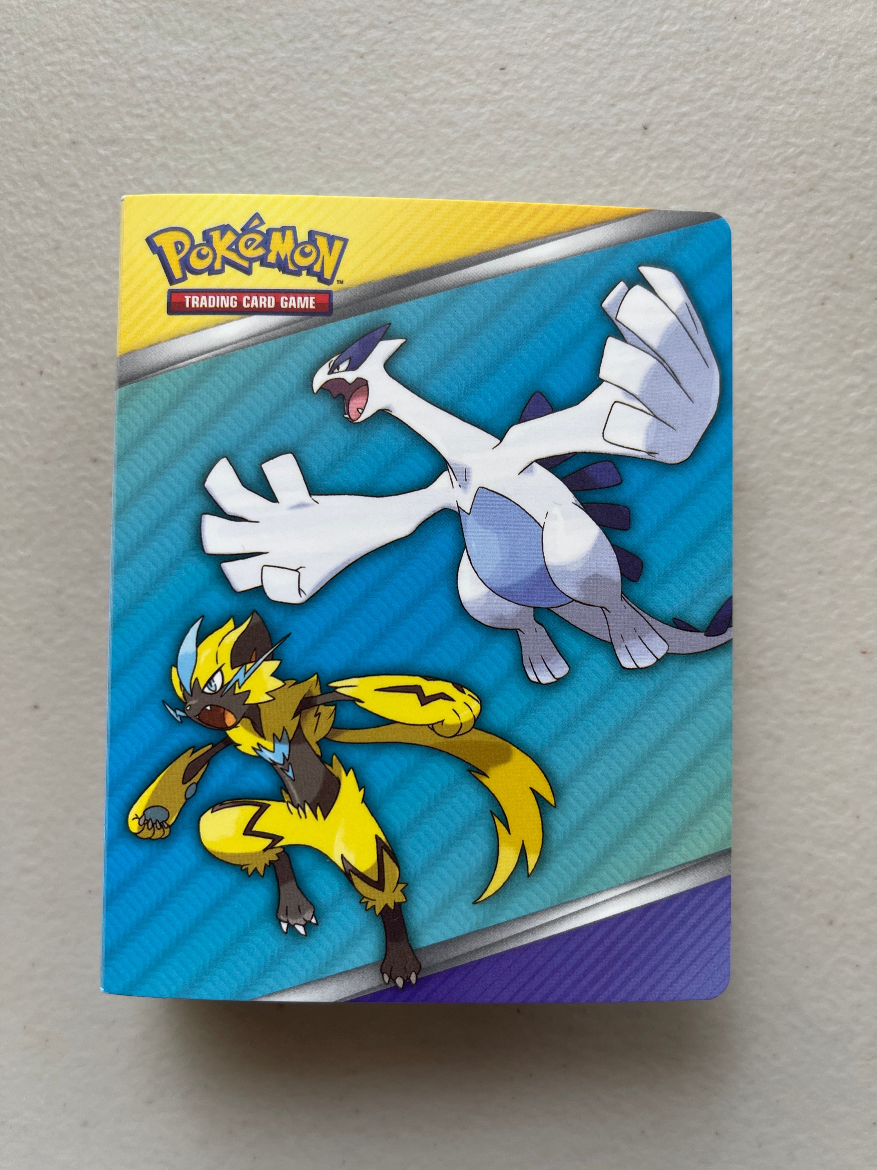 pokemon card small binder High Quality Ultra Pro Binder 4 Pocket Portfolio