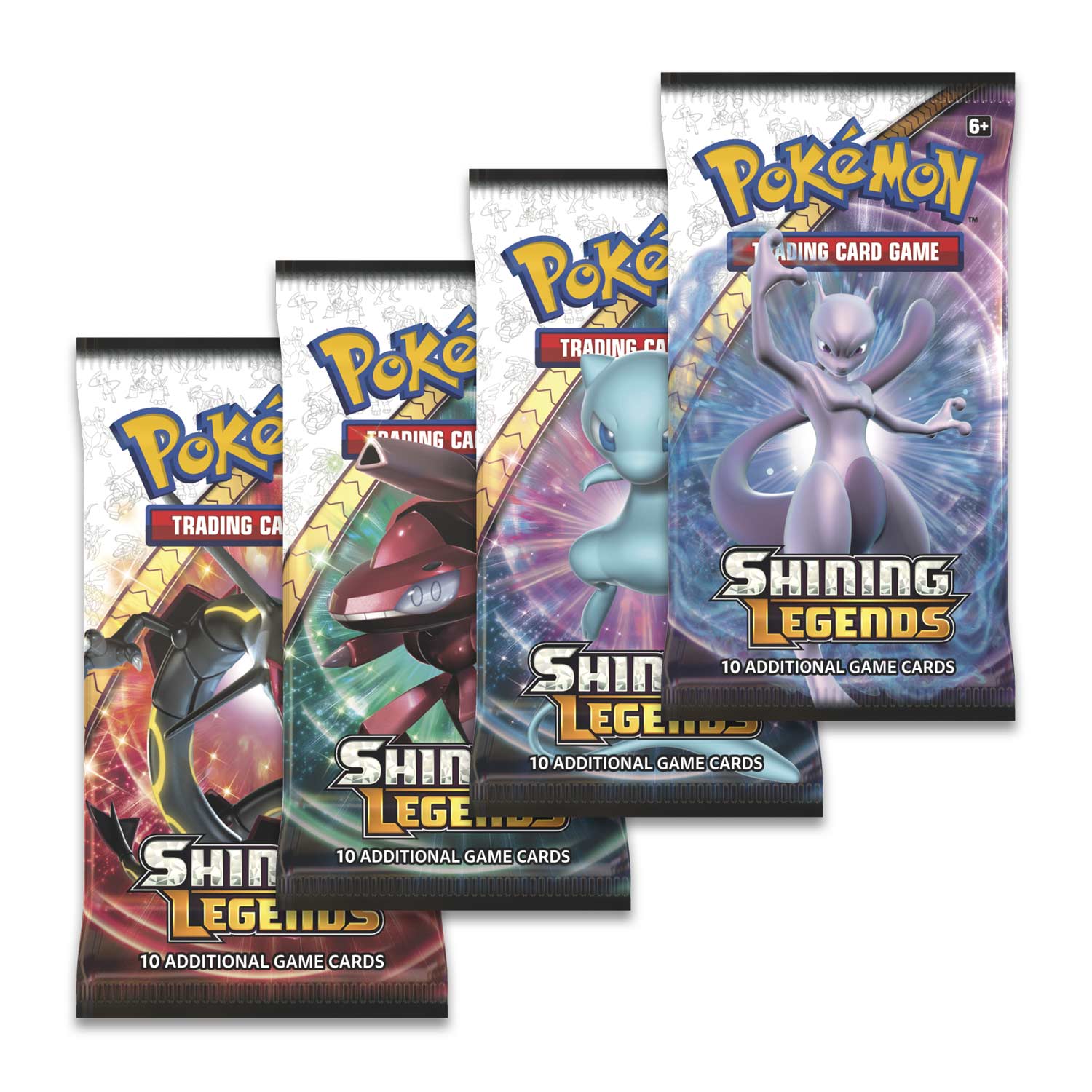 ポケモンカードゲーム Shining Legends 4パックセット Shining Legends Booster Pack | Unweighted | GilbertGames