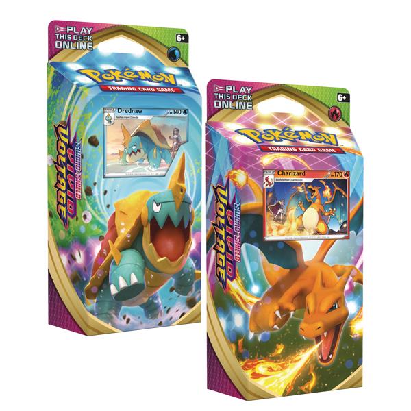 Pokemon Sword & Shield Vivid Voltage Charizard & Drednaw Set of Both Theme Decks Pokemon Sword & Shield Vivid Voltage Charizard & Drednaw Set of Both Theme Decks